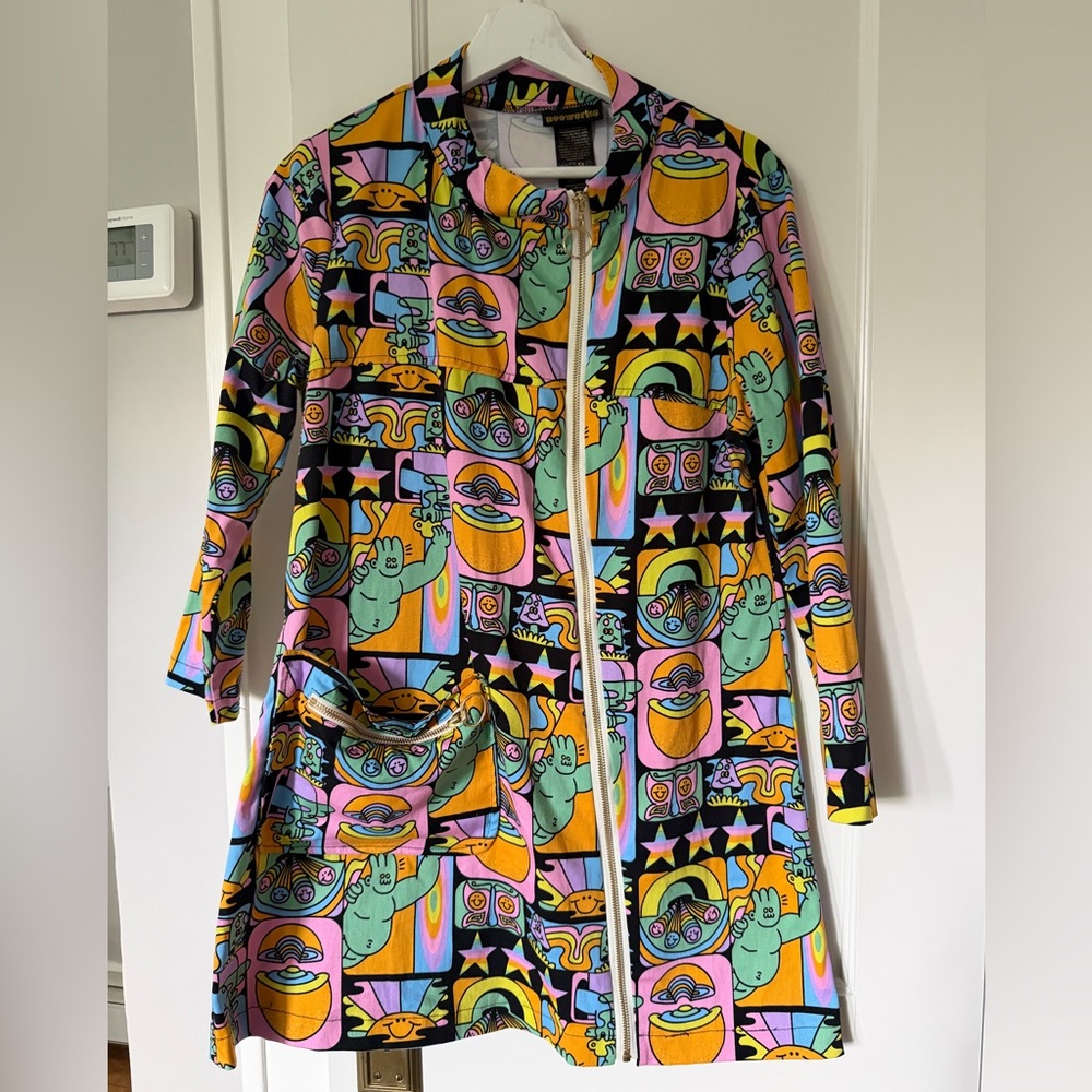 Nooworks Art Teacher Tunic in Dreyfus Print